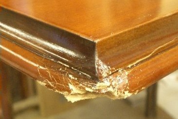 Как убрать скол на кромке без шпаклёвки