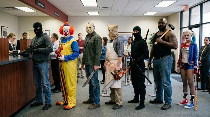 Однажды в банке...