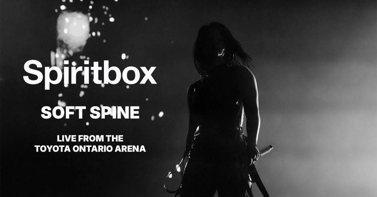 Spiritbox - Soft Spine (Live from Toyota Ontario Arena) - Музыка, Видео вк, YouTube, Клип, Spiritbox, Metalcore, Metal, Heavy Metal, Рок, Концерт, Рок-Концерт, Видео