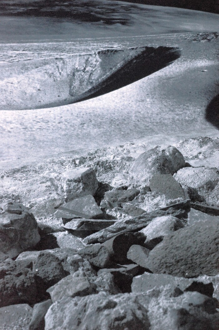 Край кратера Виктория на Марсе