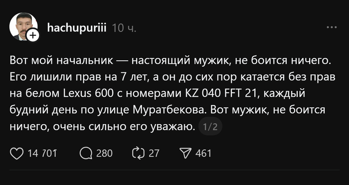 Бесстрашный начальник