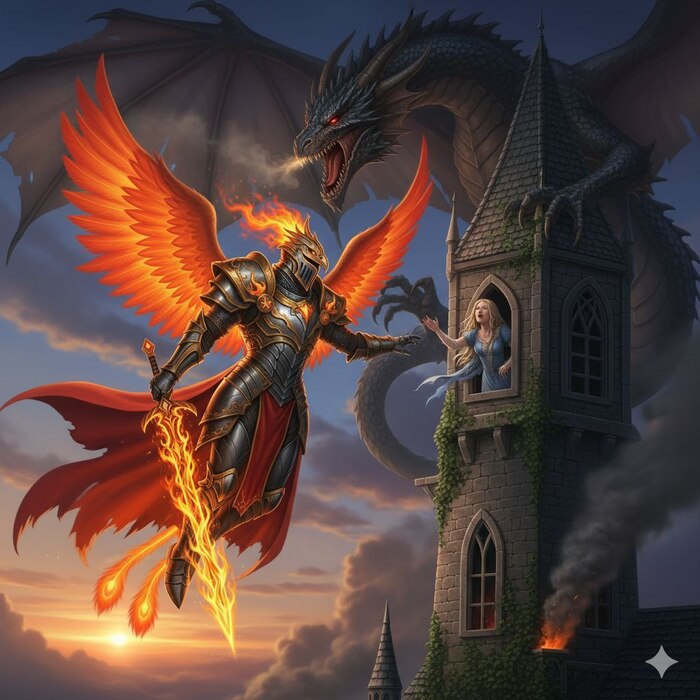 Дракон и принцесса