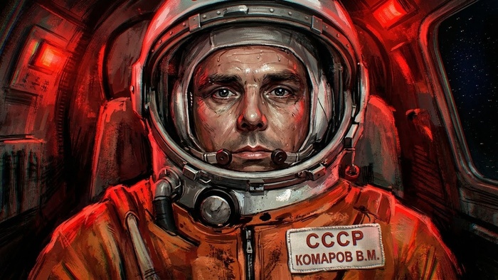 Личное дело №17: Комаров В.М. Психологический профиль: стабилен. Пульс перед стартом: 120.