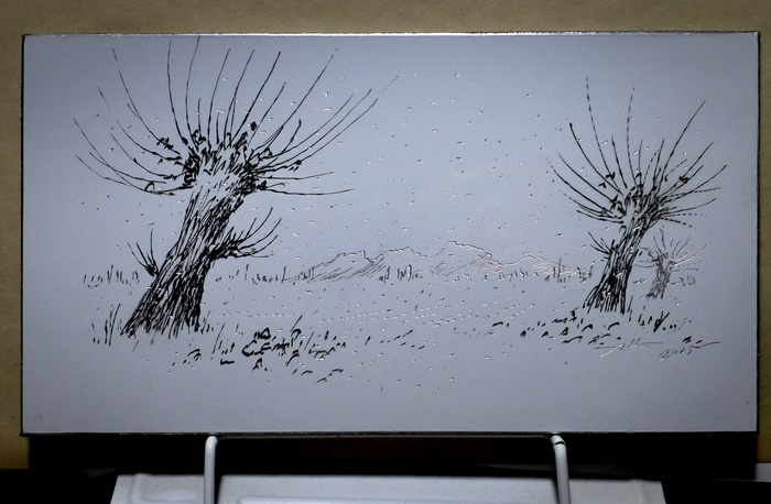 Гравированный рисунок