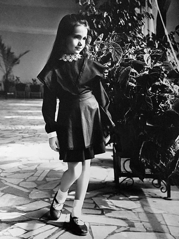 Евгения Брик в детстве