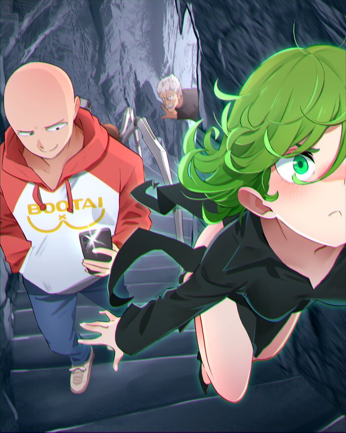 One Punch Man | Tatsumaki & Saitama & Bang