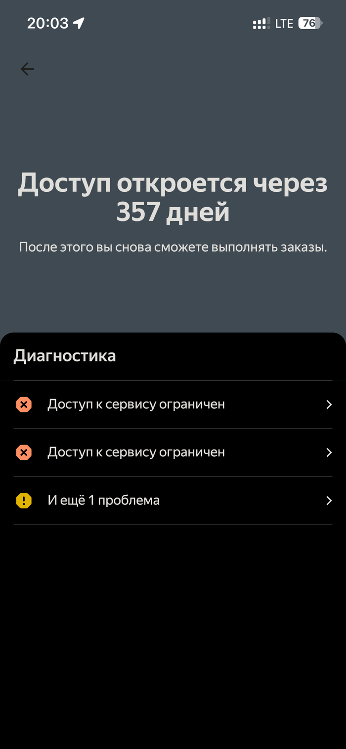И… еще больше банов, «нарушен стандарт сервиса», «заказы выполняли не вы»