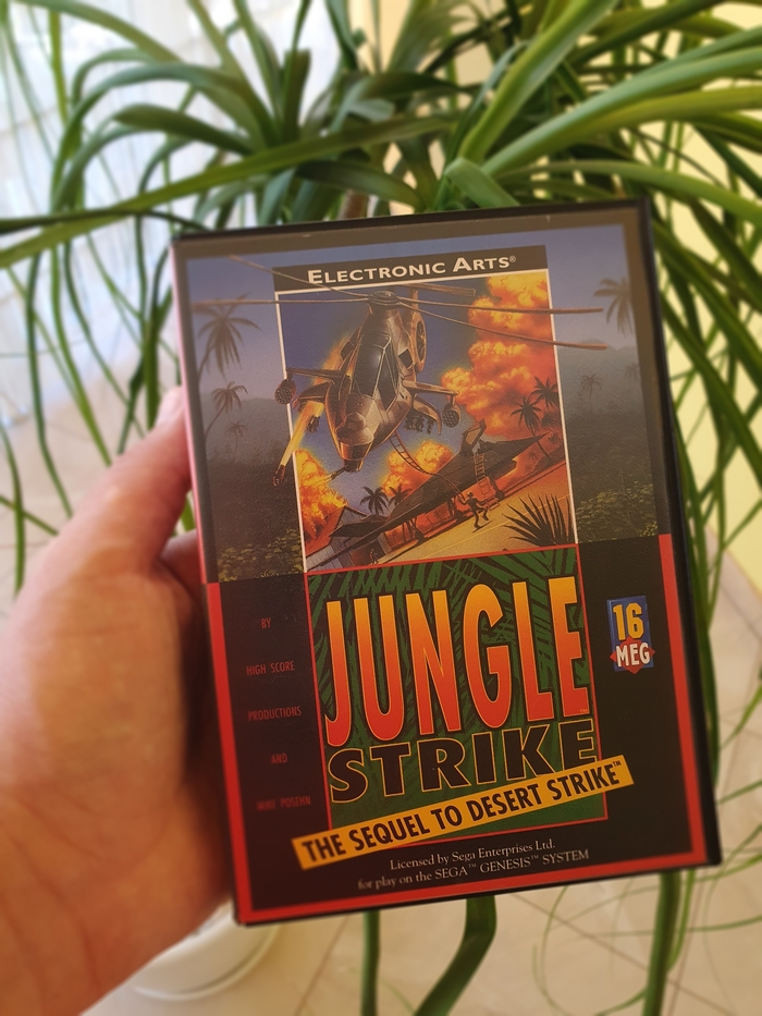 Jungle Strike �������� ������������ ��� Sega