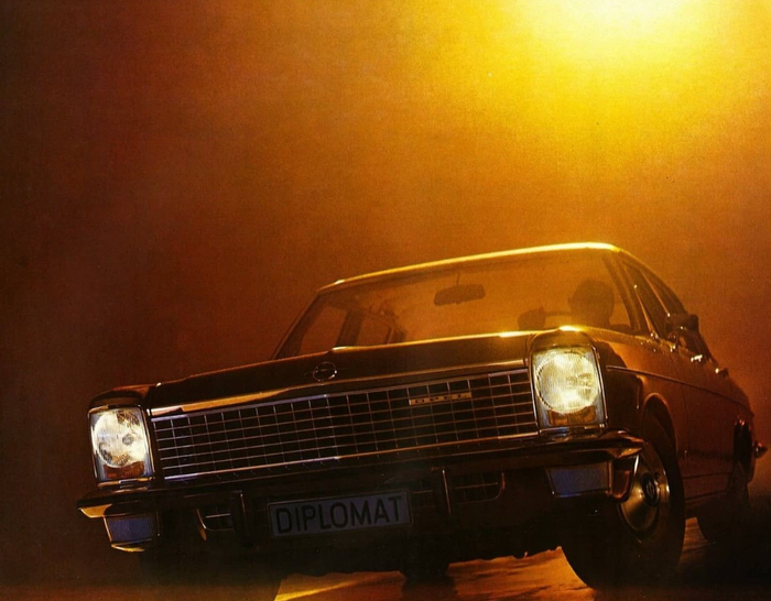 Opel Diplomat B 1969 ���� � ����������� ������� �����, ������� � ���������