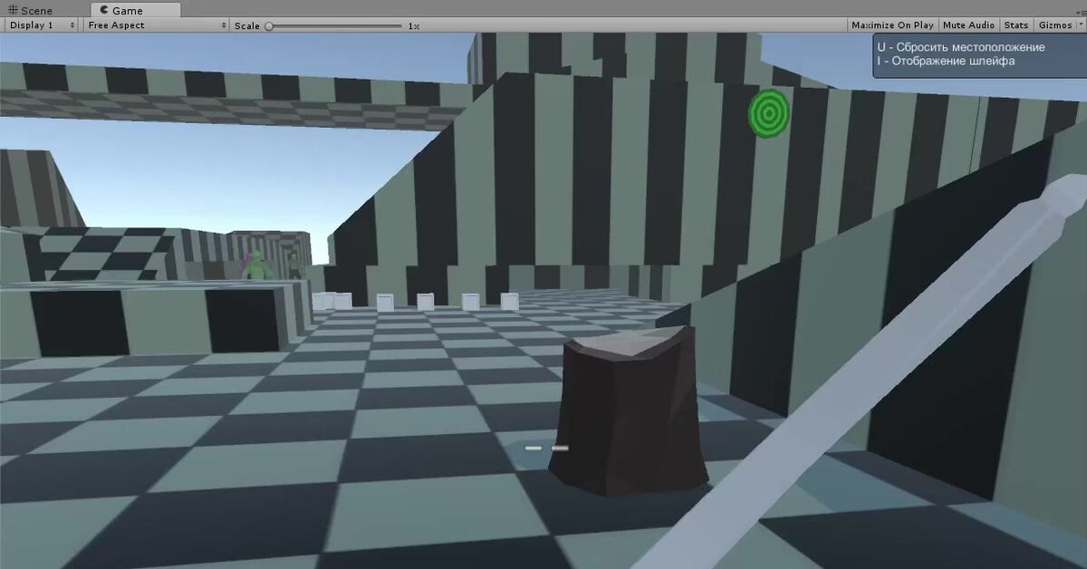 Shooting Ace Venturovsky - My, Unity3d, Gamedev, Video, Short videos