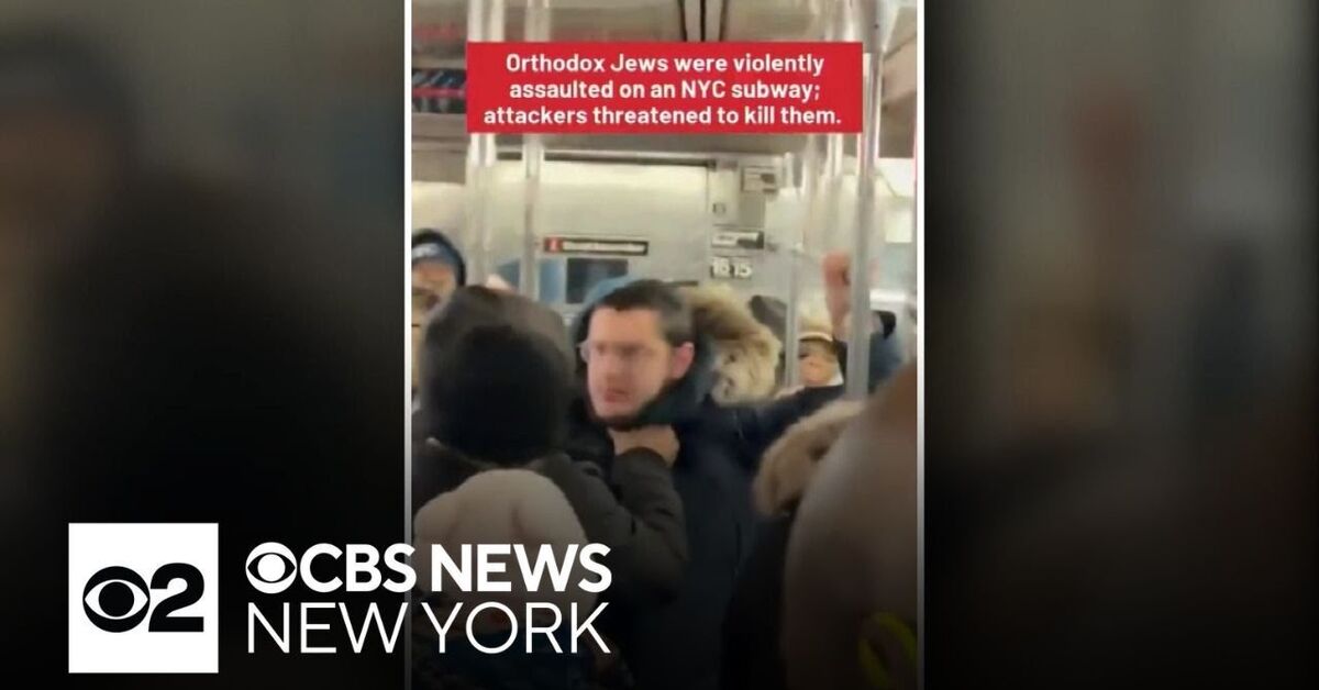 Protestant Jews attacked on New York subway - Jews, news, Incident, Orthodox Jews, Anti-semitism, New York, Metro, Video, Youtube, Short videos, Negative