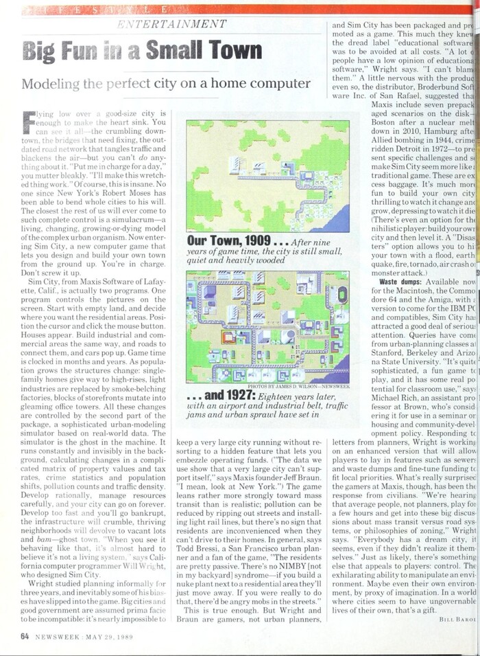 �� �� �������������, ����� ������ ��� ������ ����� ���� �����, �� � ����� � ���� ��� ����������! ���������� ��������� � ������� Newsweek �� ��� 1989 ����!