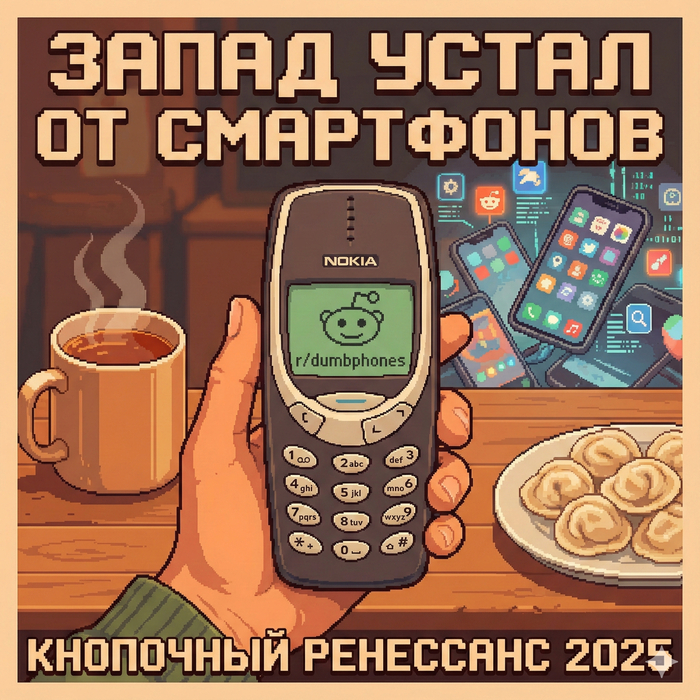 "Цифровое похмелье" и возвращение кнопочных телефонов