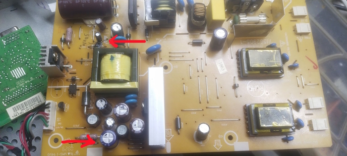 �������� ��� ��� ������������ ����� ������ ������� ���������� � ������ �� �� �������. ������� 50v 100uf ������ ����� 25v 470uf 