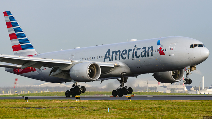 ����� 777-200. ����: David dos Santos Lopes