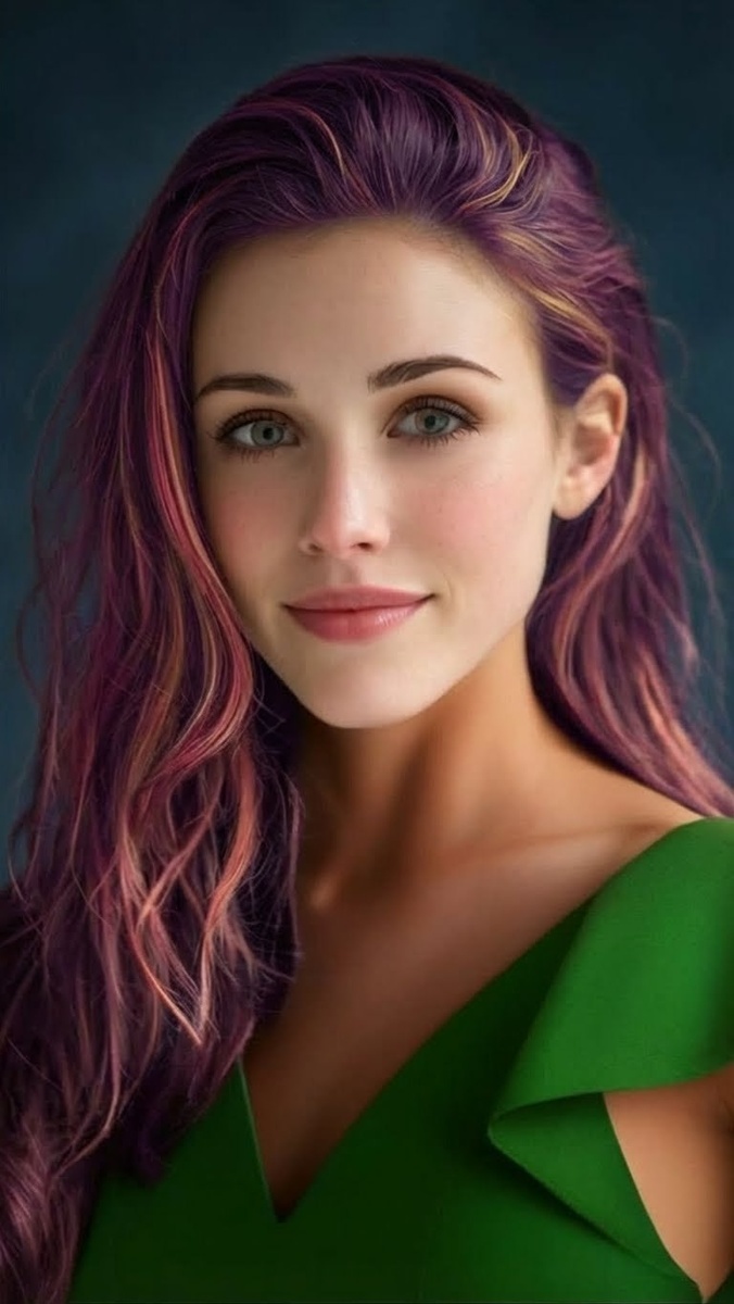 Как изменить цвет волос на фото онлайн через нейросеть Nano Banana Pro