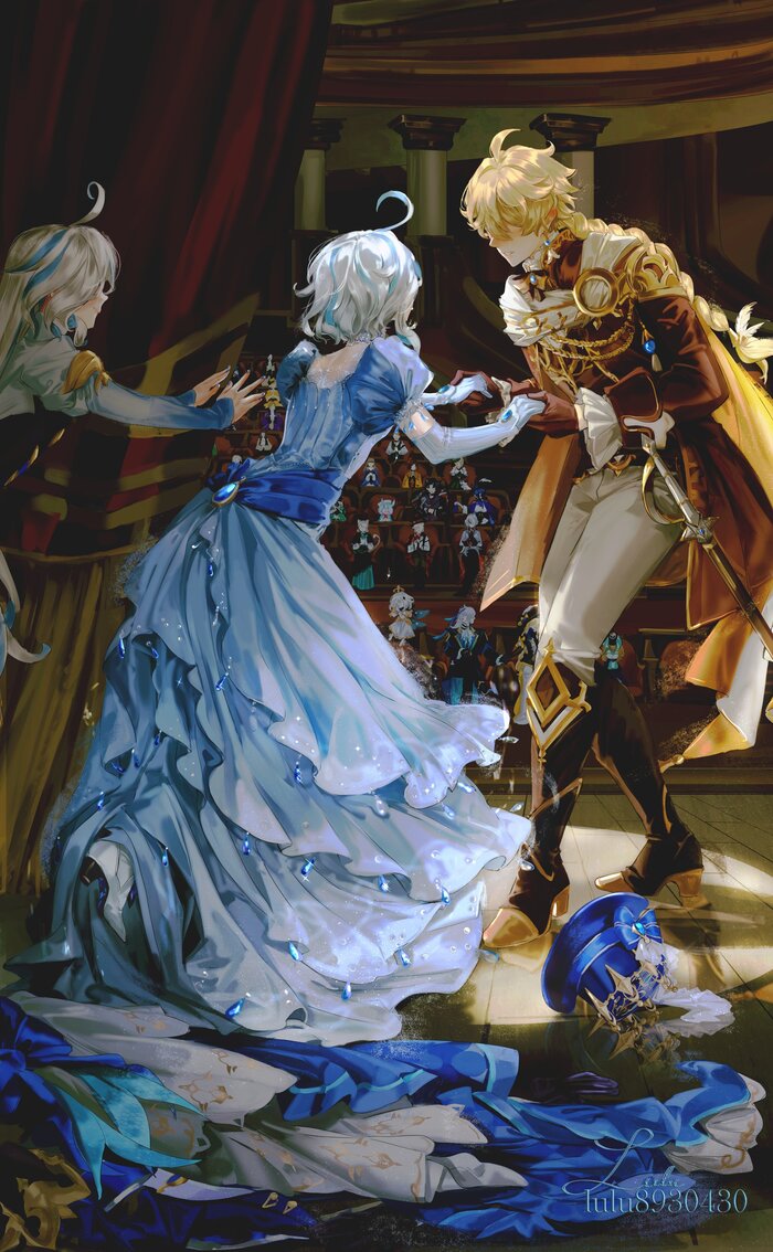 Завершение спектакля