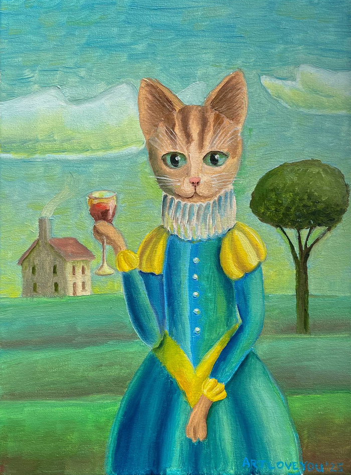 Холст, масло, 45х50см