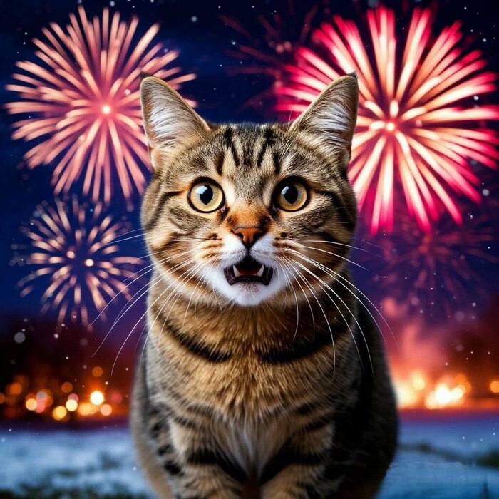 Праздники - тревожное время для животных