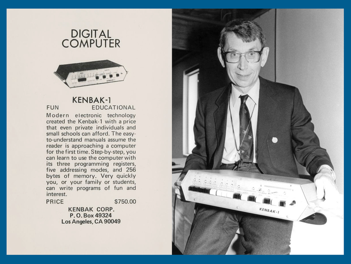 Джон Бланкенбейкер со своим творением