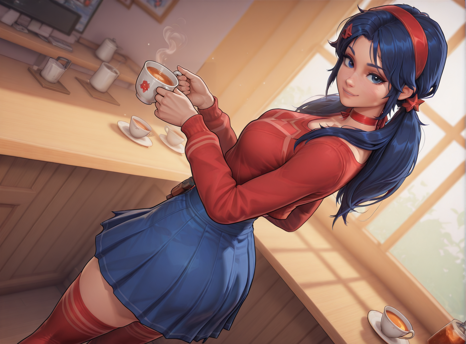 Mita - Tea, Mita (MiSide), Miside, Artificial Intelligence, Stable diffusion, VKontakte (link)