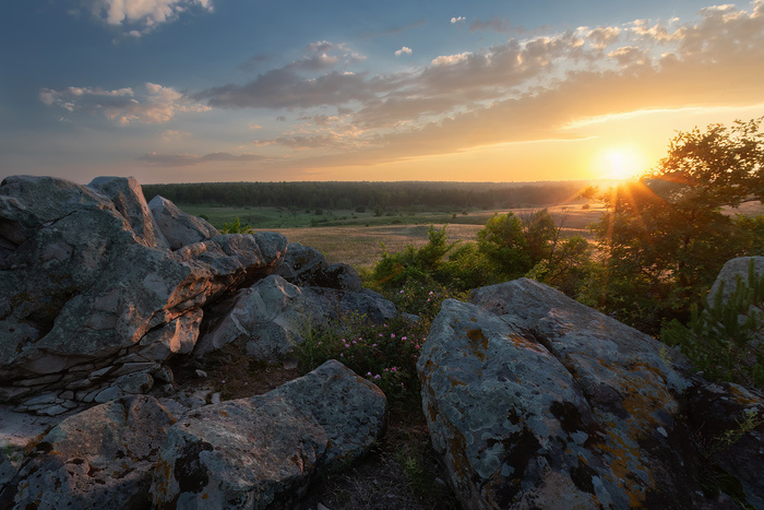Вечер на Синих камнях