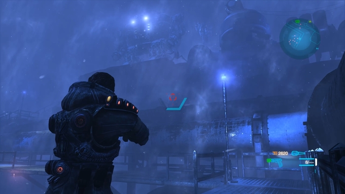 Сквозь жуткую метель 