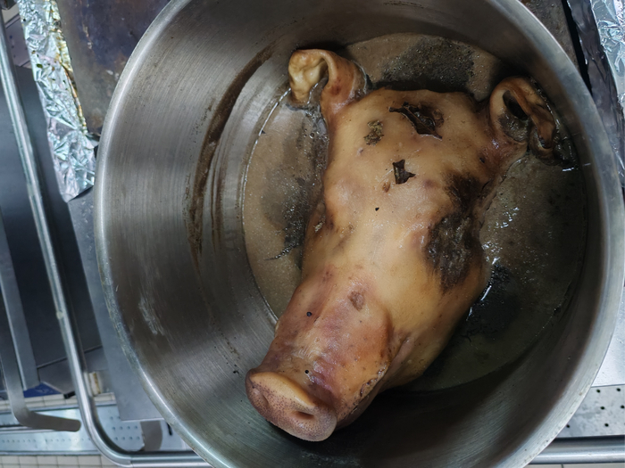 Холодец из головы