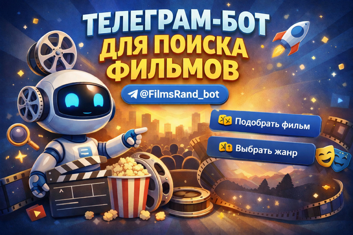 Топ 5 каналов и ботов в телеграме с фильмами и сериалами