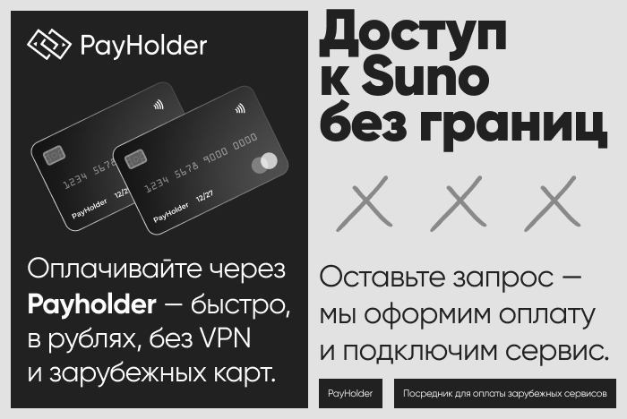 ������ � Suno �� ������ � ��������