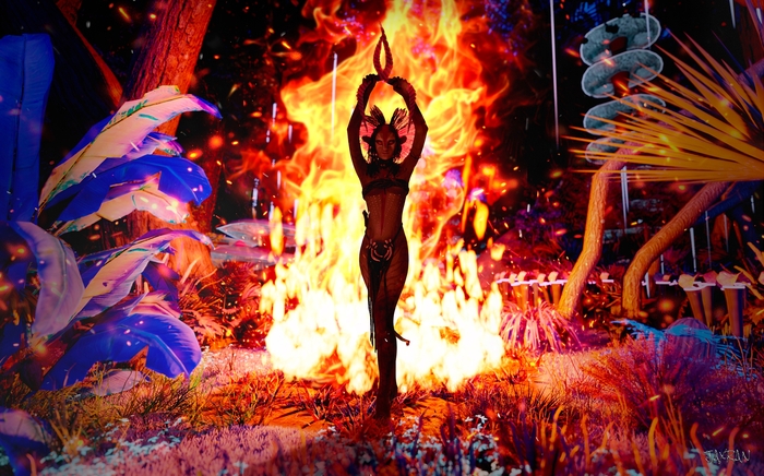 Косплей на Варанг из Аватар Пламя и Пепел