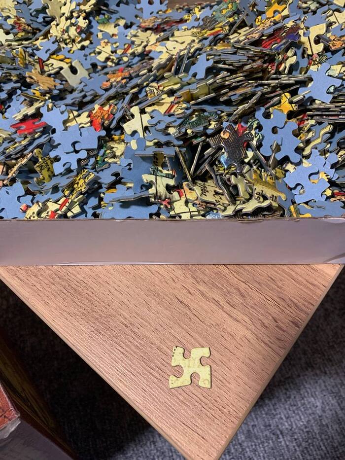 Das reinrassige arische Element des Puzzles