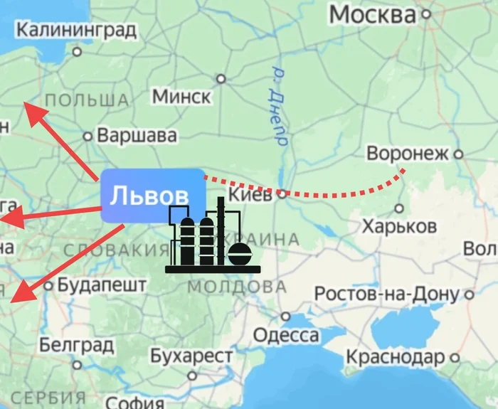 Что из себя представляет газовое хранилище во Львове, в которое предположительно прилетел "Орешник" и почему это важно понимать?⁠