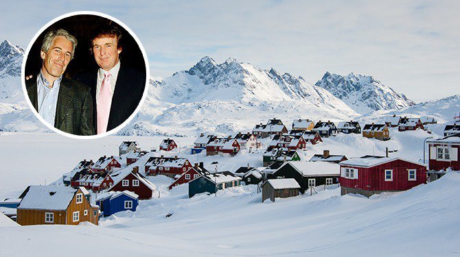 Дания меняет название Гренландии на "остров Эпштейна", чтобы Трамп перестал о ней говорить - De Speld