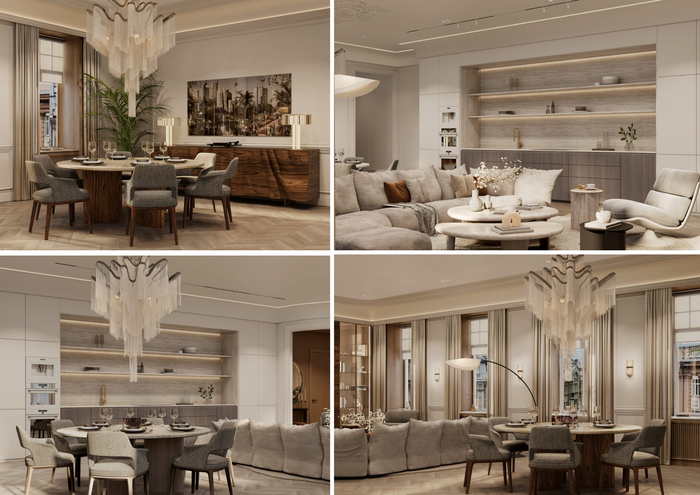 Интерьер в рамках проекта от студии дизайна и ремонта