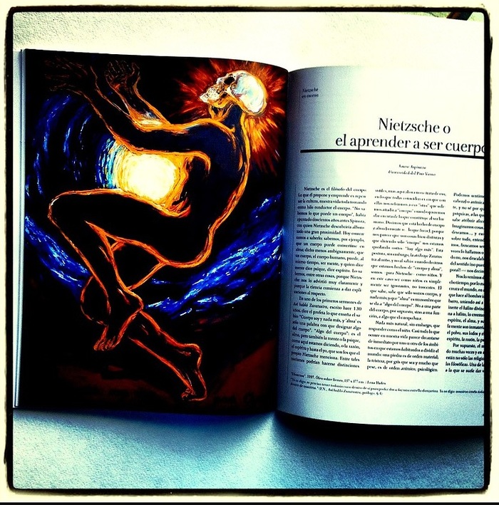 "����� ������ � ���� ��� ����, ���� ������ ��������� ������")����� �����, 137�177 ��, 1997 ���, Man muss noch Chaos in sich haben, um einen tanzenden Stern gebären zu können.