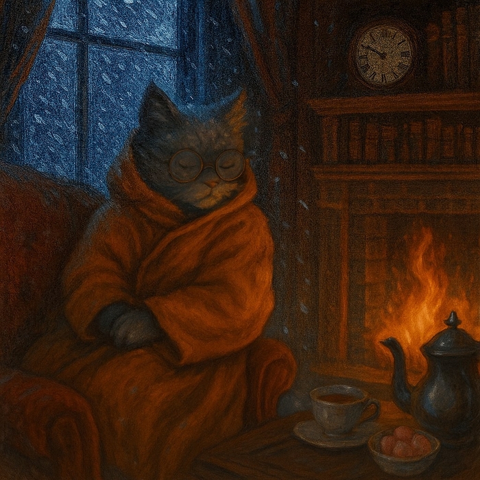 Дело Мадам Цитаты. Глава первая. В которой метель приносит гостью, а тишина оказывается зловещей