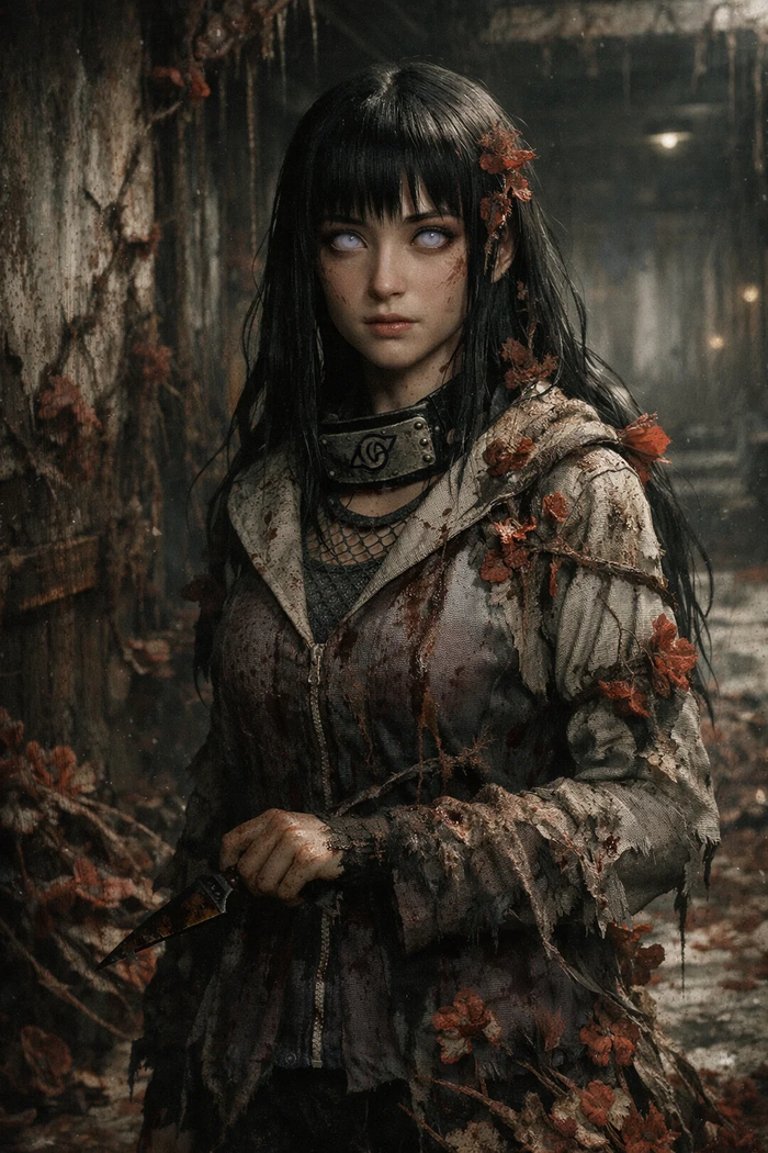���������� ���������� Hinata (Naruto) � Silent Hill f
