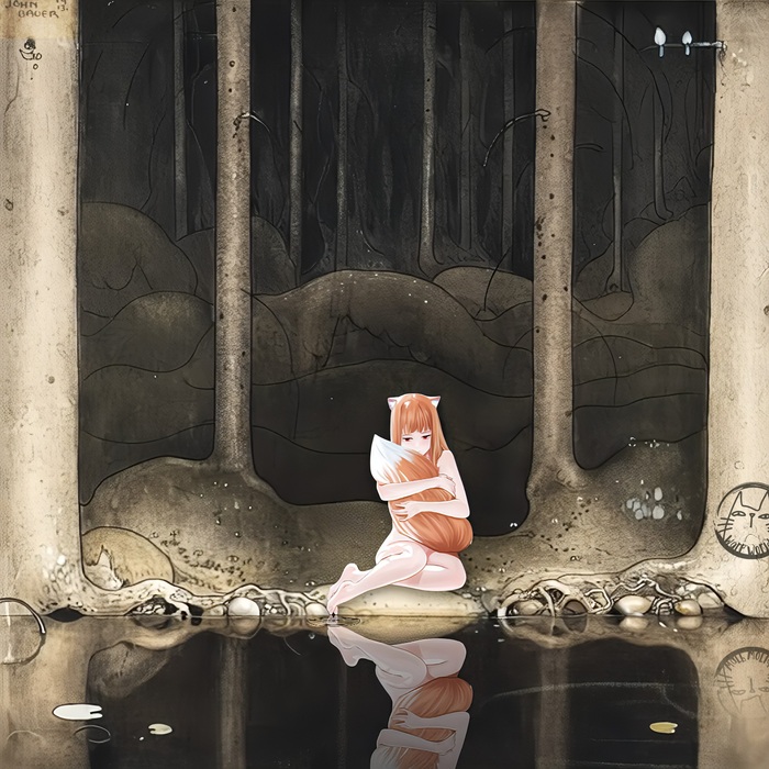 ������������ ����������� ��������� ��������� ���� ������ (John Bauer) ���������� �������� (1913), ��������� � ����� ���� ������ ������ � ������� (Bland tomtar och troll), ��������� ��������� ��������� � ������, �������� ��������������� �� ���������