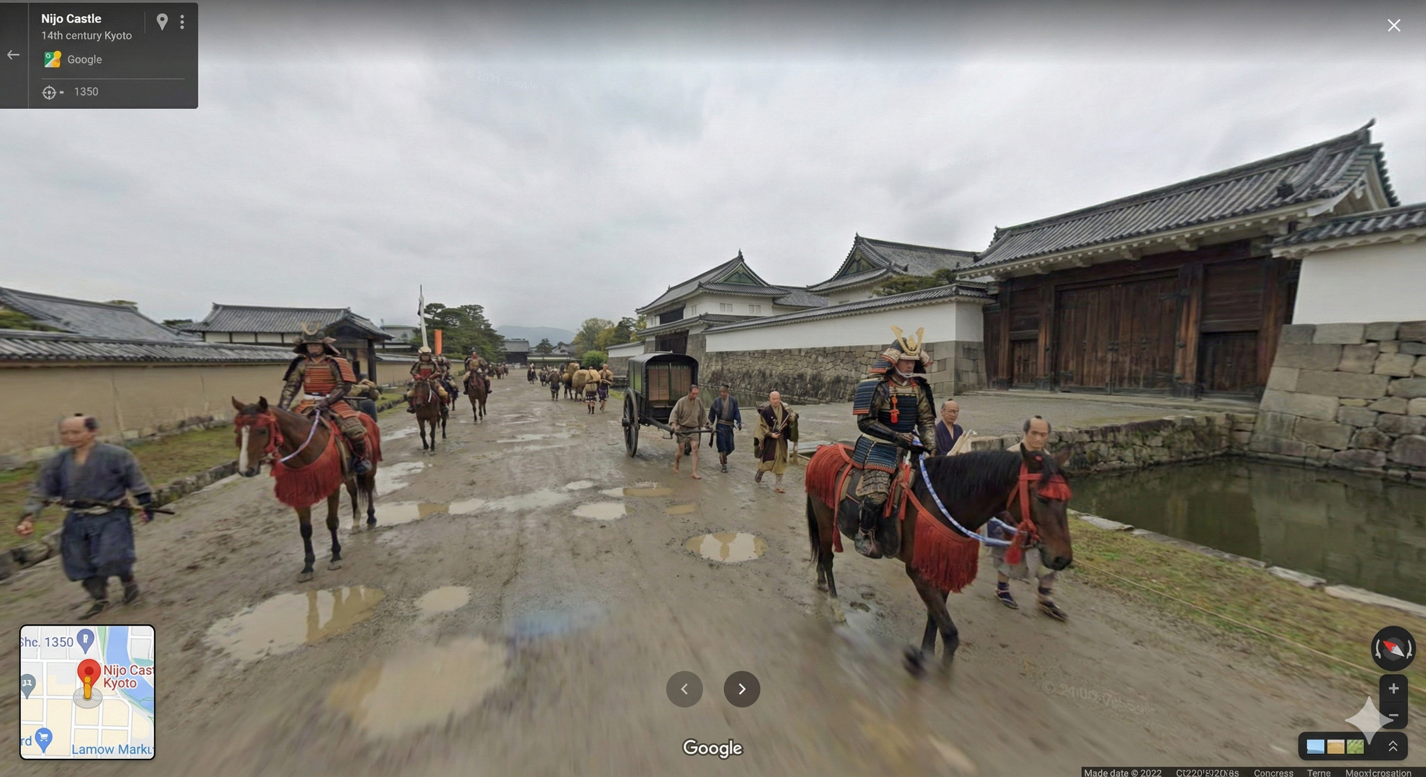 Средневековый Google Street View | Погружение в любую эпоху с помощью нейросетей | Длиннопост - Моё, История (наука), Историческое фото, Япония, Средневековье, Нейронные сети, Длиннопост