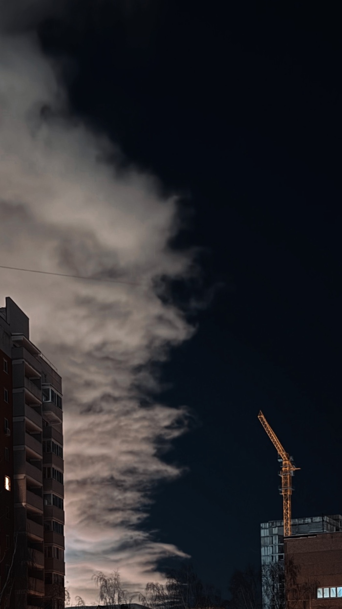 Волшебное небо января