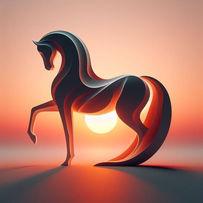 Вдохновившее меня на действие изображение. Вероятно - ИИ