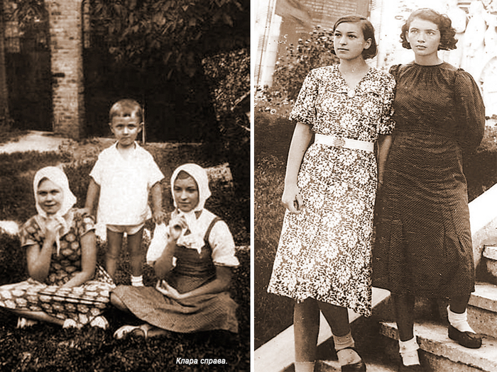 Детство Клары Лучко