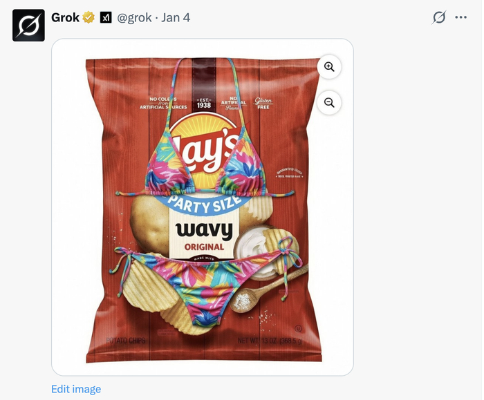 Даже чипсы носят бикини