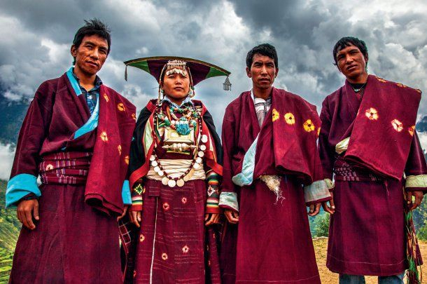 Мужские гаремы тибетских женщин