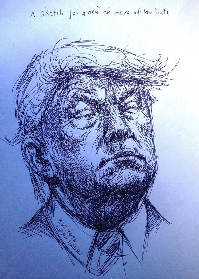 ������� �����, ������� ���� ������, 2016, Donald Trump by Lena Hades