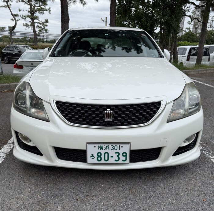 Автомобиль стоит на учете в Йокогаме