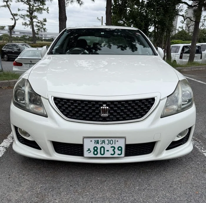 Автомобиль стоит на учете в Йокогаме