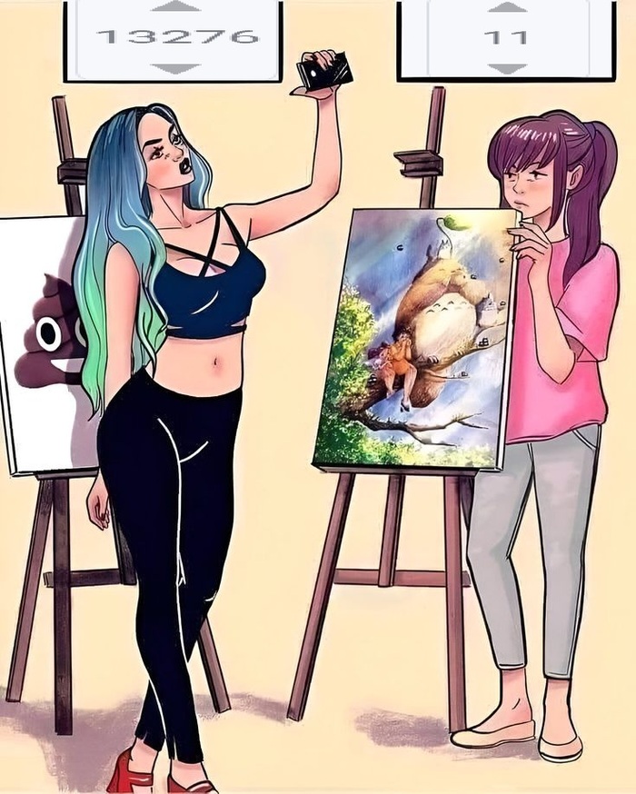 Ответ на пост «Для эстетов. Внучка Пикассо»