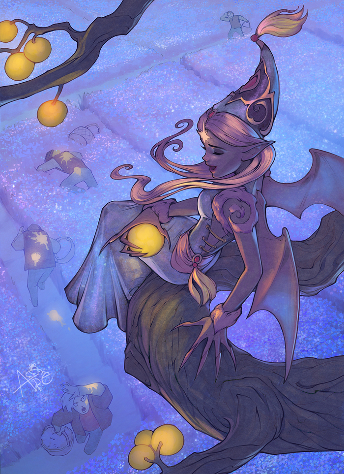 Порисовала в Procreate поверх наброска маркерами на бумаге, решила проверить, в каком качестве видео здесь будет прогружаться